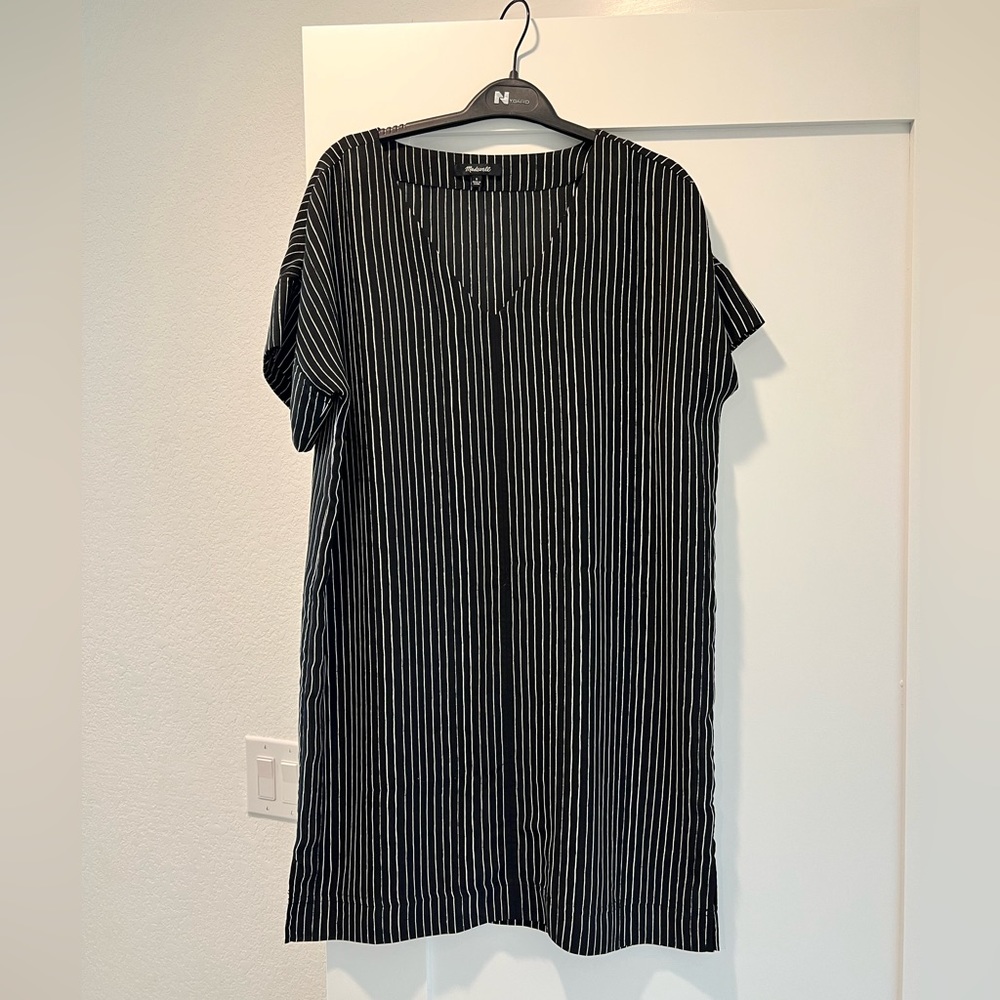 Madewell Stripped Tshirt Dress